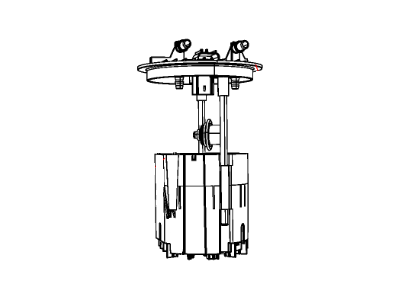 Mopar 68030875AA MODUL Pkg-Fuel Tank