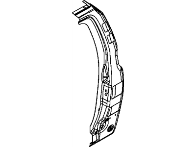 Mopar 55372532AB REINFMNT-B-Pillar