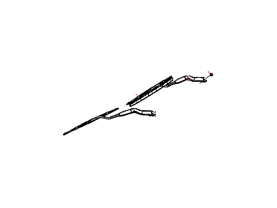 Mopar 68003937AB Blade-Front WIPER