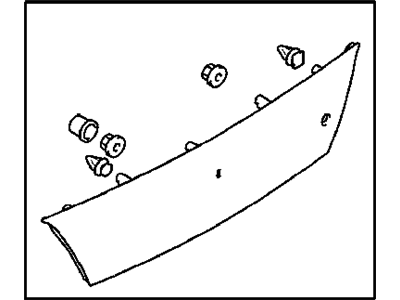 Mopar MR296324 Molding