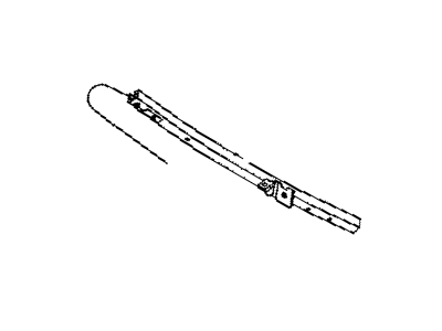 Mopar 55362963AA Channel-Door Glass