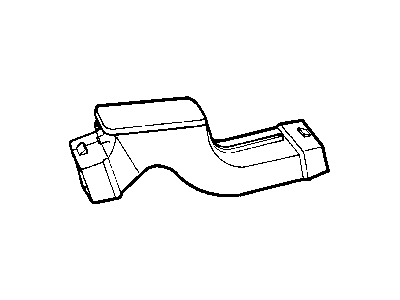 Mopar 4734733AB Duct-Floor Distribution