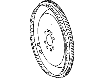 68056958AA Mopar Flywheel Illustration 1 of 1