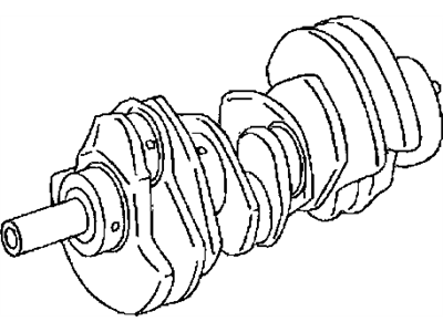 2008 Dodge Sprinter 3500 Crankshaft - 5179462AA