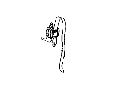 Mopar XB241L5AA Retractor Seat Belt