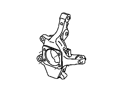 Mopar 4743144AB Front Steering Knuckle