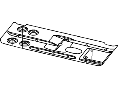 Mopar 52022048AF Shield-Transfer Case