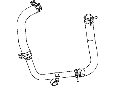 Mopar 55361424AB Hose-COOLANT Bottle Outlet