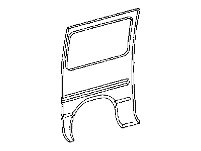 Mopar 5131138AA Panel-Body Side Rear