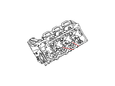 Dodge Ram 2500 Cylinder Head - 53020987AB