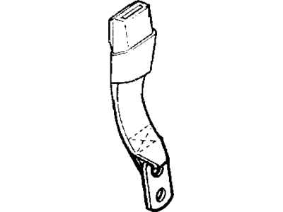 1999 Dodge Ram 2500 Seat Belt - 5EX66TK5