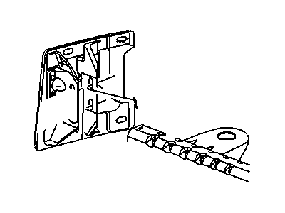 Mopar 55077317AF Bracket-Bumper