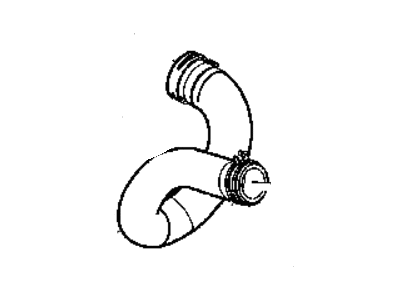 2005 Chrysler Pacifica Radiator Hose - 4809428AC