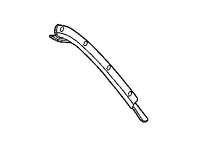 Mopar 4848464AC WEATHERSTRIP-B Pillar WEATHERSTRIP