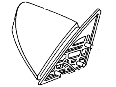 Mopar 4299715 Front Door Outside Mirror Package