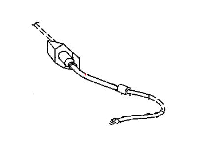 2001 Chrysler Prowler Parking Brake Cable - 4815634