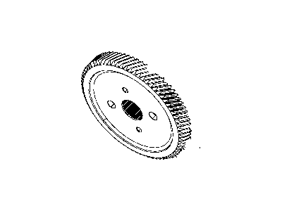 Mopar 4713444AC Gear Pkg-Output And Transfer Shaft