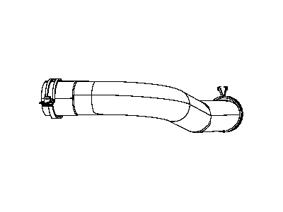 Mopar 52014722AB Hose-Radiator Inlet