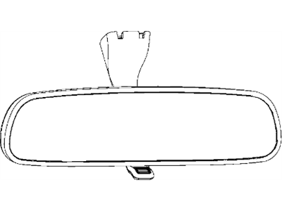 Mopar 57010496AD Inside Rear View Mirror