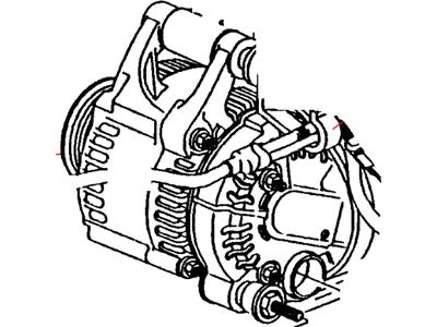 2002 Chrysler Prowler Alternator - 4868402AA