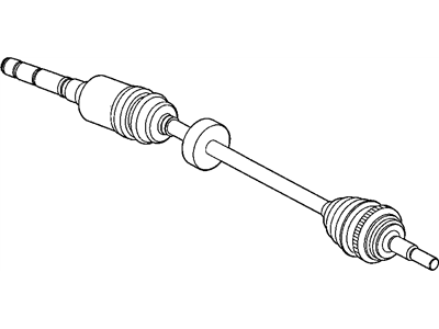 2002 Chrysler PT Cruiser Axle Shaft - 4668936AA