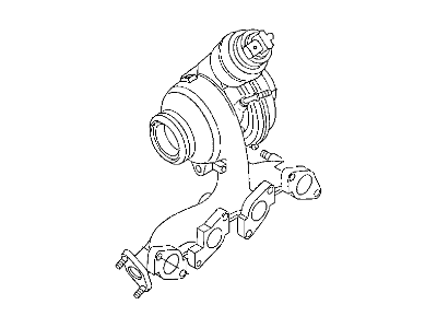 Dodge Caliber Turbocharger - RX021540AA