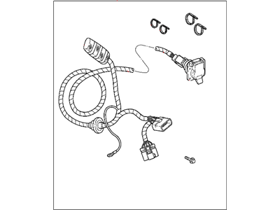 Mopar 82207248 Wiring Pkg-Trailer Tow