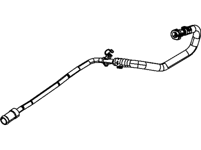 Mopar 4893037AC HOSE/TUBE-Turbo Water Return