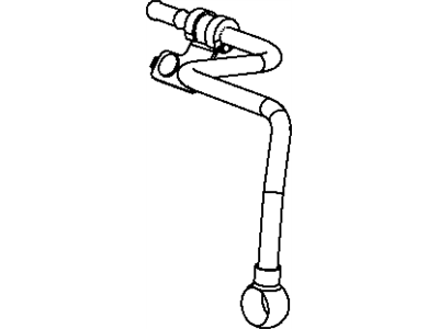 4893208AA Mopar Tube-Turbo Water Feed Illustration 1 of 1