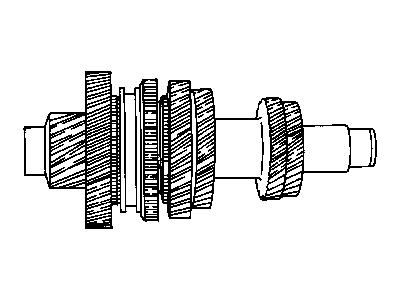 Mopar 5072975AA Transmission Axle Output Shaft