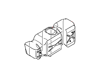 Mopar 52121149AC Fuel Tank - Plastic