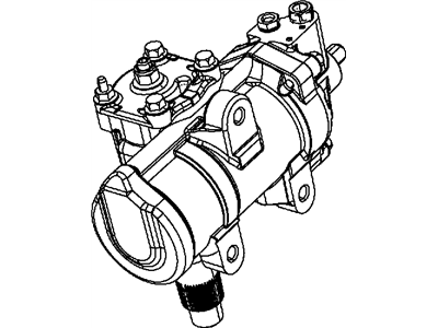 Ram 2500 Steering Gear Box - 52122316AE