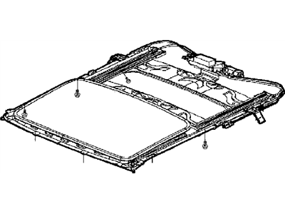 Mopar 5016638AB Seal-SUNROOF Glass