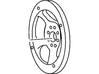 Mopar 4815638AB FLANGE-FLEXPLATE To Engine Output