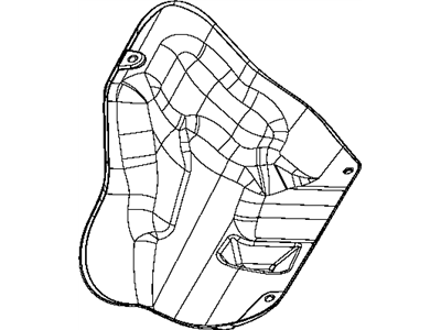 Mopar 68213162AB Tray-Oil Drain