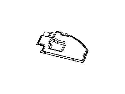 Mopar 4664365AB Panel-Instrument Panel Closeout