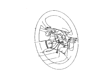 1996 Dodge Neon Steering Wheel - JF56SC8