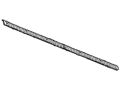 Mopar 5FY05RC3AA Molding-Side SILL