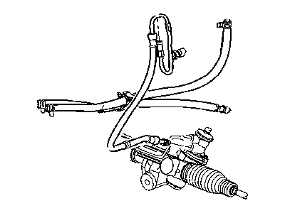 Mopar 52110498AB Line-Power Steering Return