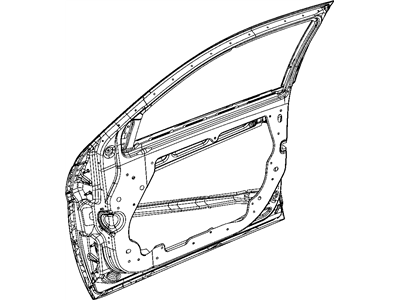 Mopar 5008847AD Door-Front Door Outer