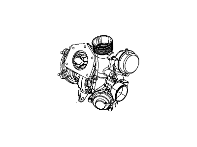 Mopar 4884820AC TURBOCHGR