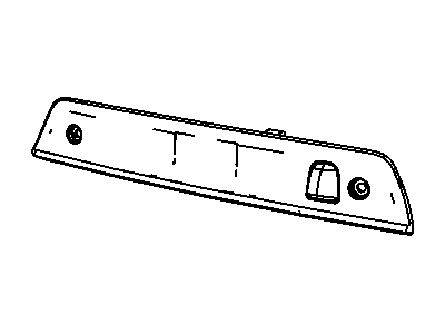 Mopar 55157397AD Lamp-Center High Mounted Stop