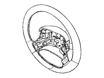 1997 Chrysler LHS Steering Wheel - QT30PF6AA