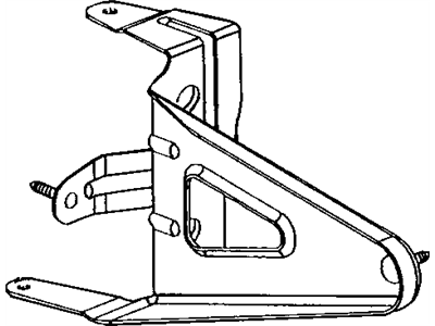 Mopar 53032104AA Bracket-Vapor CANISTER