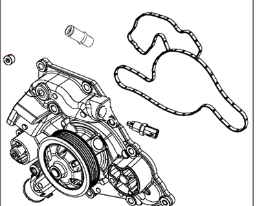 Mopar 5038677AB Water Pump