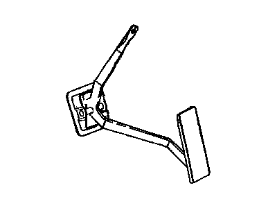 Mopar 4891159AA Bracket-Accelerator