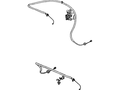 2005 Chrysler PT Cruiser Throttle Cable - 4891800AD