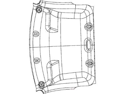 Mopar 5XP16BD1AA Headliner