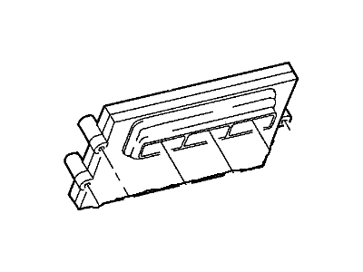 Dodge Ram Van Engine Control Module - 56040321AC