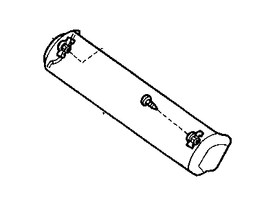 MW631K5 Mopar Seat Cushion Shield Illustration 1 of 1